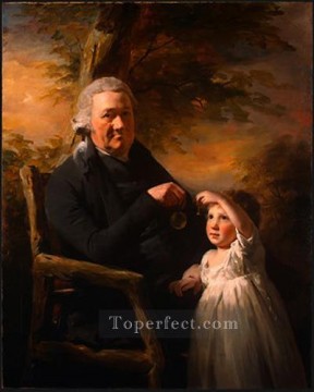 John Tait y su nieto, el retratista escocés Henry Raeburn Pinturas al óleo